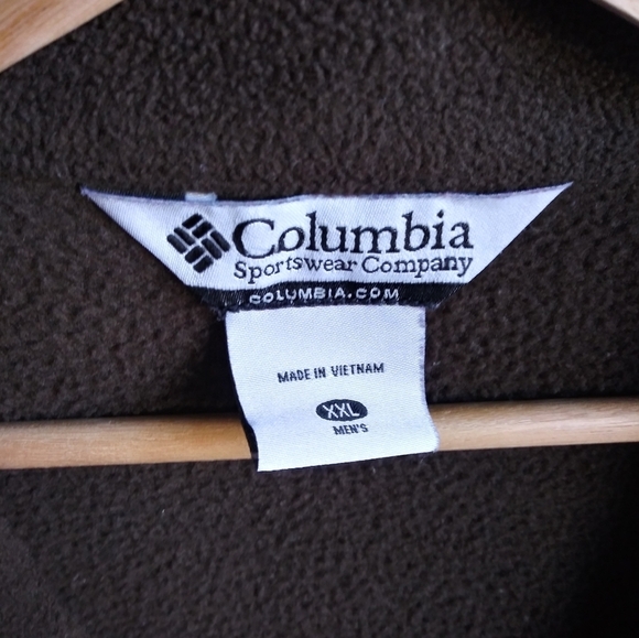 Columbia Fleece Men's Zip Up  Sweater - Picture 5 of 5